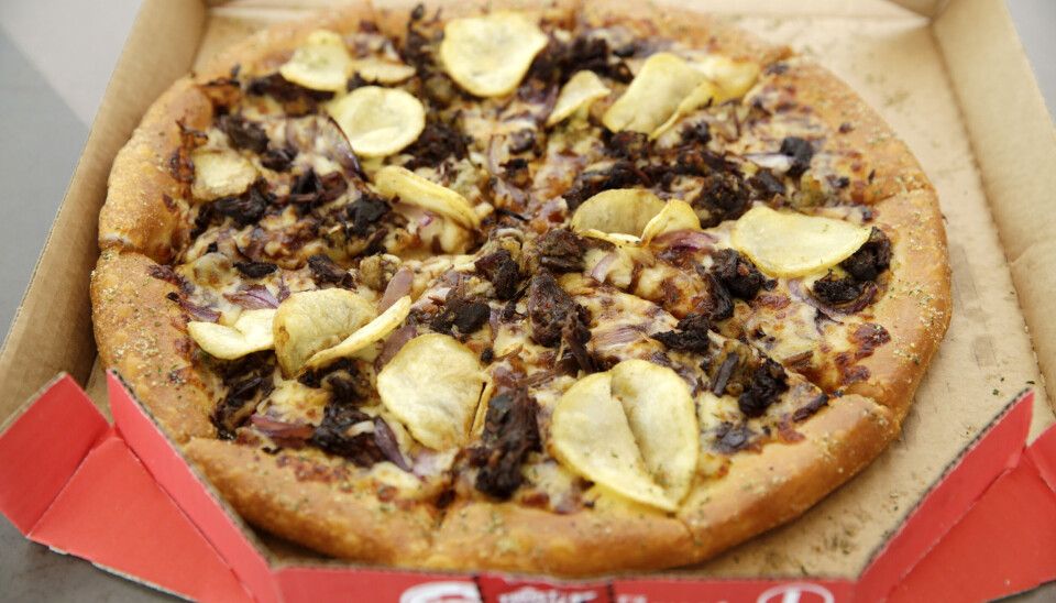 En pizza av liknande variant som leveransen till ISS. En pizza av liknande variant som leveransen till ISS.