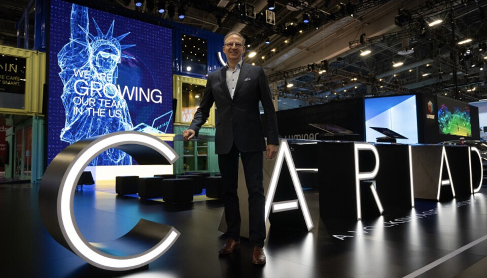 Dirk Hilkenberg, vd för Cariad Dirk Hilkenberg, vd för Cariad