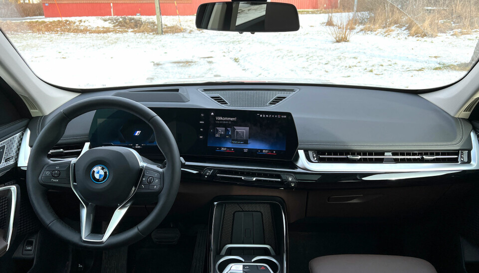 Interiören i BMW IX1 Interiören i BMW IX1