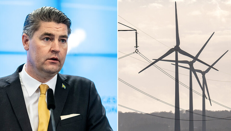 Helst ingen vindkraft alls, om SD:s Oscar Sjöstedt får bestämma. Arkivbild. Helst ingen vindkraft alls, om SD:s Oscar Sjöstedt får bestämma. Arkivbild.