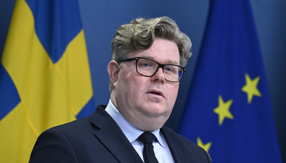 Justiteminister Gunnar Strömmer