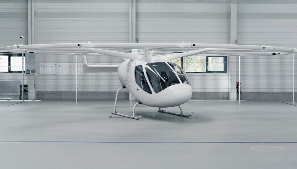 Volocopters e-vtol. Volocopters e-vtol.