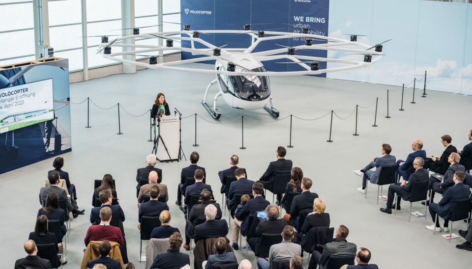 Nu drar de igång produktionen av sin eldrivna flygtaxi