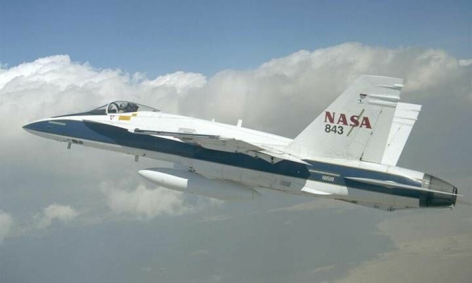 Nasa har utlovat att X-59 ska genomföra de första testflygningarna 2021. Foto: Nasa