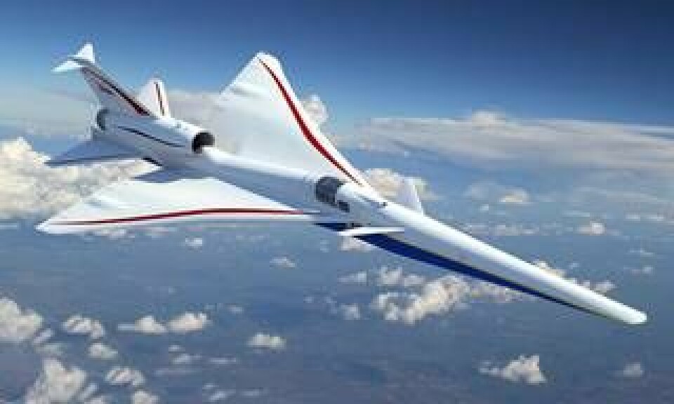 Lockheed Martin fick uppdraget att utveckla X-59. Foto: Nasa