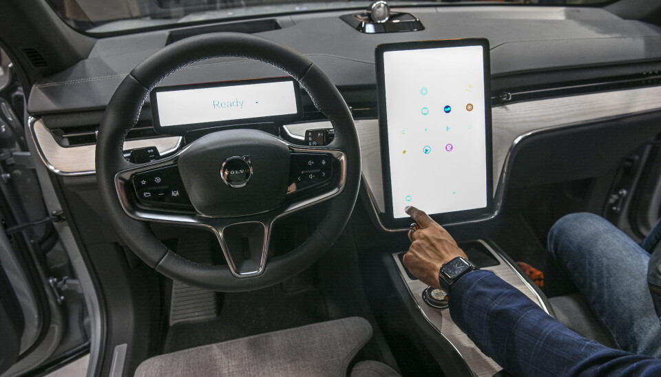 Volvo EX90 ska i år få sällskap av en annan mindre modell. Arkivbild. Volvo EX90 ska i år få sällskap av en annan mindre modell. Arkivbild.