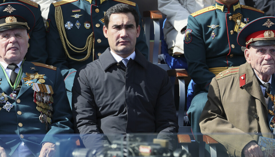 Gavriil Grigorov/AP/TT
Turkmenistans president Serdar Berdymuchamedov. Arkivbild.