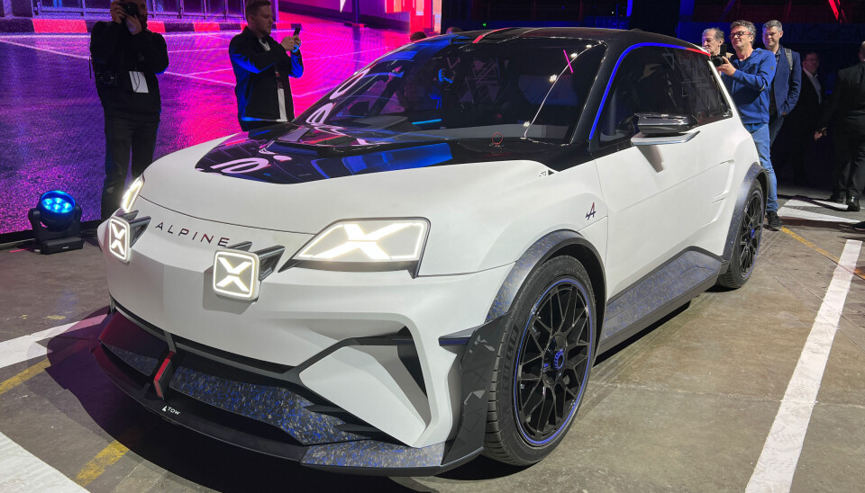 Här är Alpines eldrivna ”hot hatch” – överraskar med udda motoralternativ
