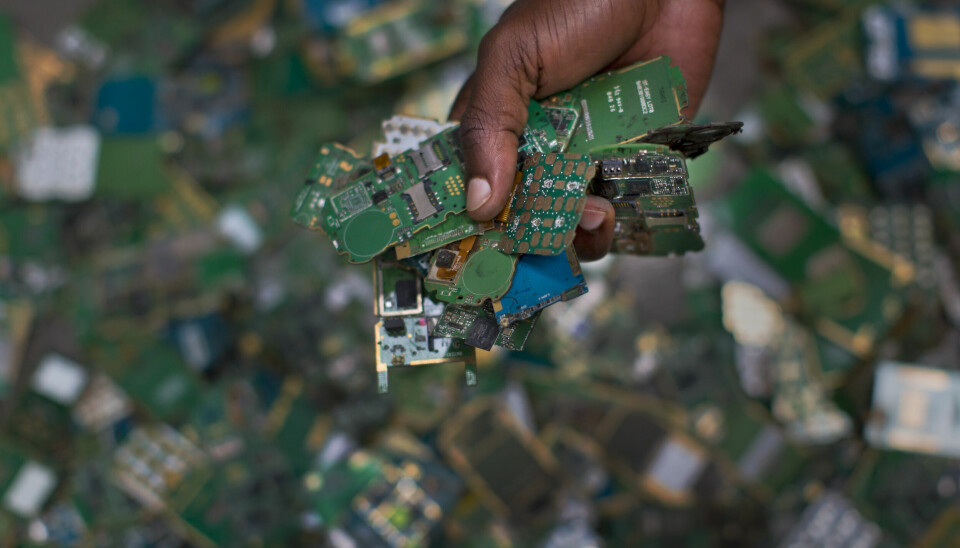 E-avfall är en snabbt växande avfallsström som kan minska om fler väljer återvunna produkter. Arkivbild.