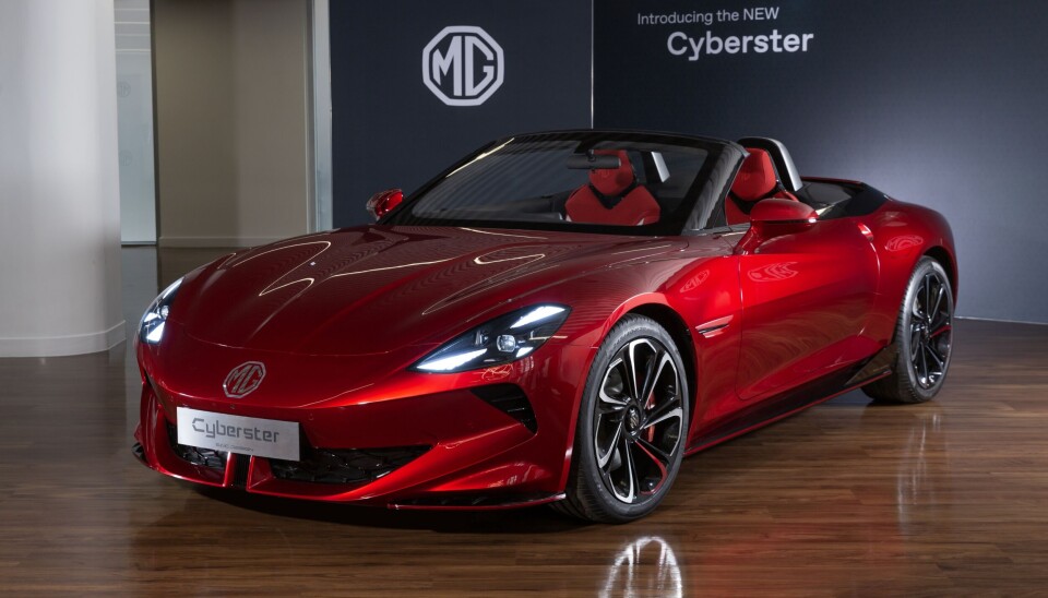 MG hinner före Tesla? Här visar de upp sin kommande eldrivna cabriolet