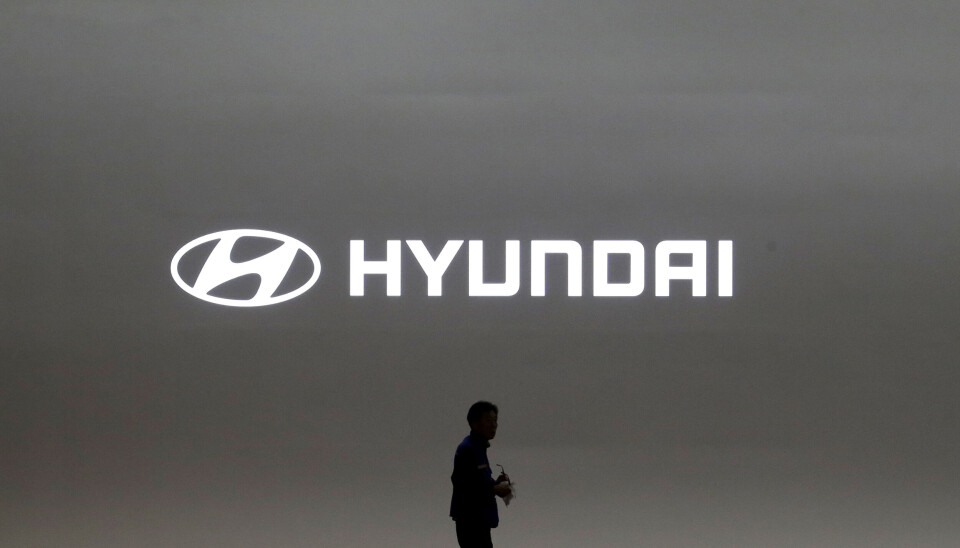 Förlikningen görs med nio miljoner amerikanska ägare av Hyundai- och Kia-bilar. Hyundai logotyp
