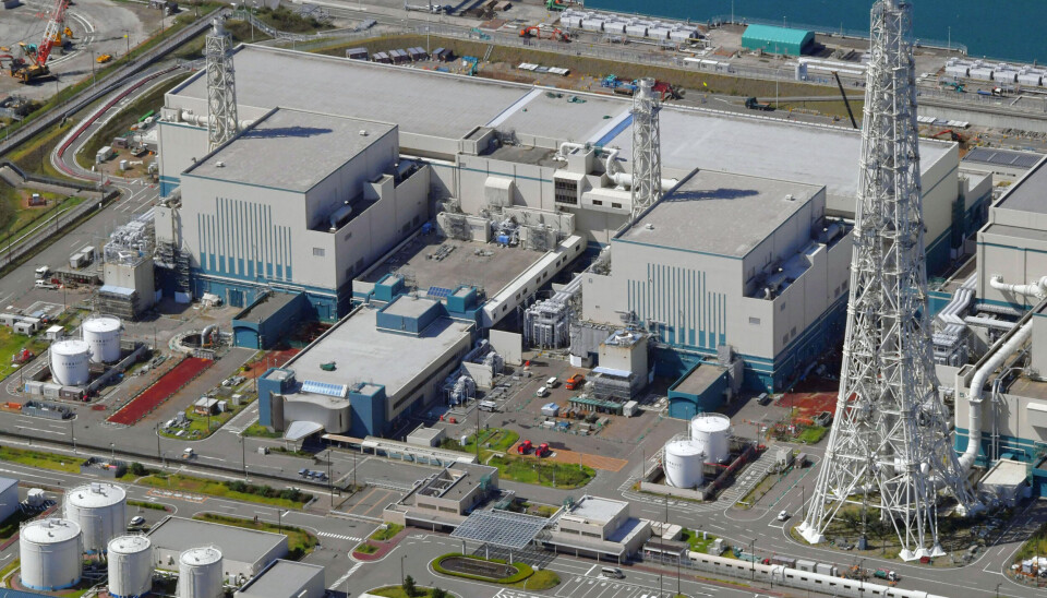 Reaktor sex och sju vid kärnkraftverket Kashiwazaki-Kariwa. Arkivbild. Kashiwazaki-Kariwa