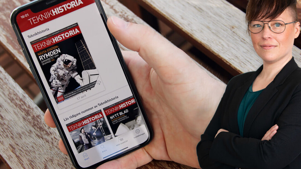 Nya möjligheter för dig som prenumererar att nå Teknikhistoria, ladda ner vår nya app, peppar tidningens redaktör Angelica Söderberg.