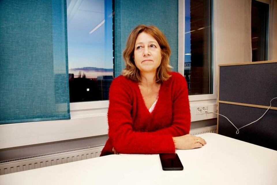 ”Vi har en positiv dialog med bankerna och hoppas verkligen få ett avtal på plats”, säger Eva Ekenberg, kanslichef på E-legitimationsnämnden. Foto: Jörgen Appelgren ”Vi har en positiv dialog med bankerna och hoppas verkligen få ett avtal på plats”, säger Eva Ekenberg, kanslichef på E-legitimationsnämnden. Foto: Jörgen Appelgren