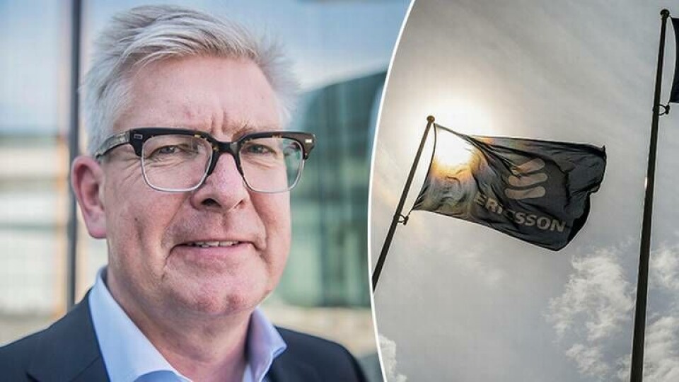 Börje Ekholm, Ericssons vd. Foto: TT Börje Ekholm, Ericssons vd. Foto: TT