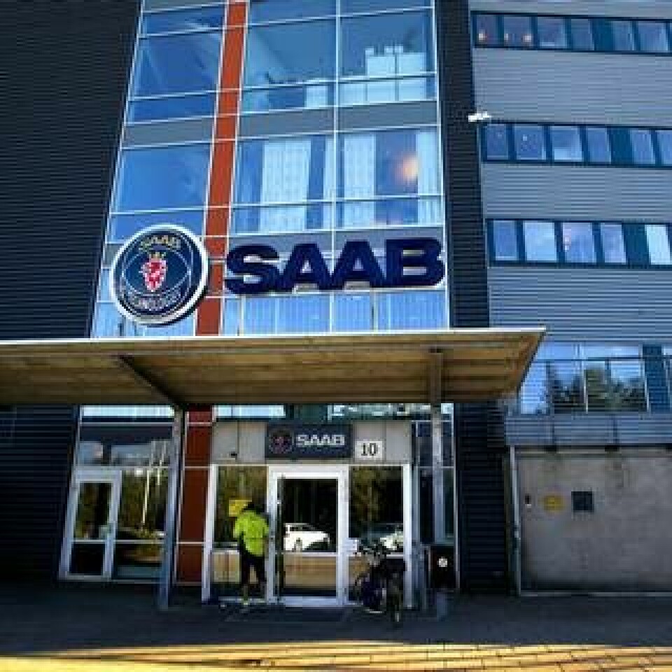 Saabs anläggning i Kallebäck i Göteborg. Foto: Sören Håkanlind