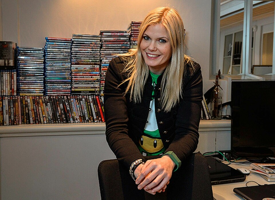 Ulrika Lindwall är ett 32-årigt stjärnskott från Spotify som nu blivit VD för film2home. Foto: TT