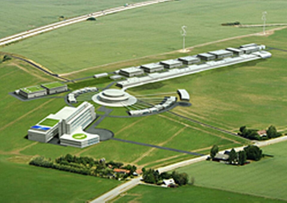 European Spallation Source (ESS) Foto: European Spallation Source (ESS) / TT European Spallation Source (ESS) Foto: European Spallation Source (ESS) / TT