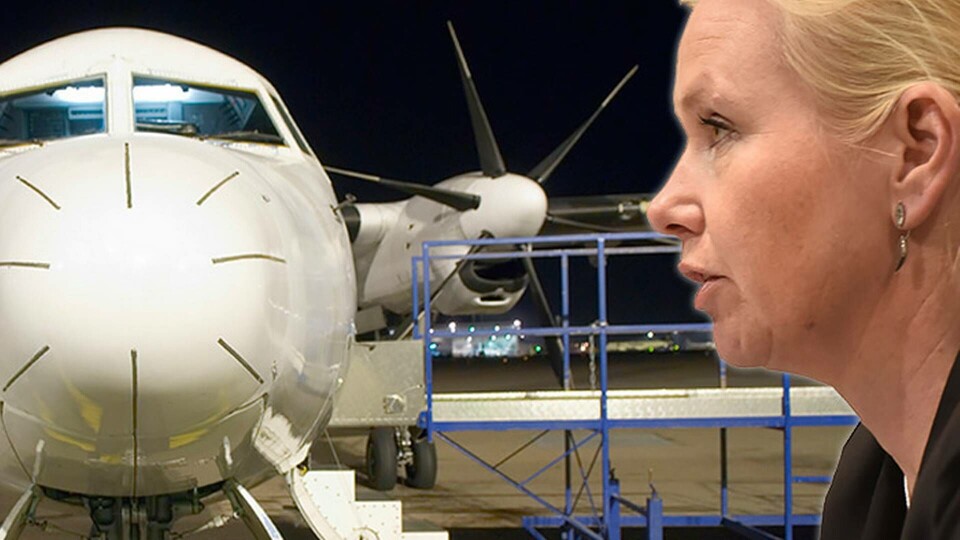 ”Vi behöver balansera de olika målsättningarna”, säger infrastrukturminister Anna Johansson (S) om flygstrategin som också innehåller förslag på flygskatt. (Bilden är ett montage) Foto: Alamy, TT ”Vi behöver balansera de olika målsättningarna”, säger infrastrukturminister Anna Johansson (S) om flygstrategin som också innehåller förslag på flygskatt. (Bilden är ett montage) Foto: Alamy, TT