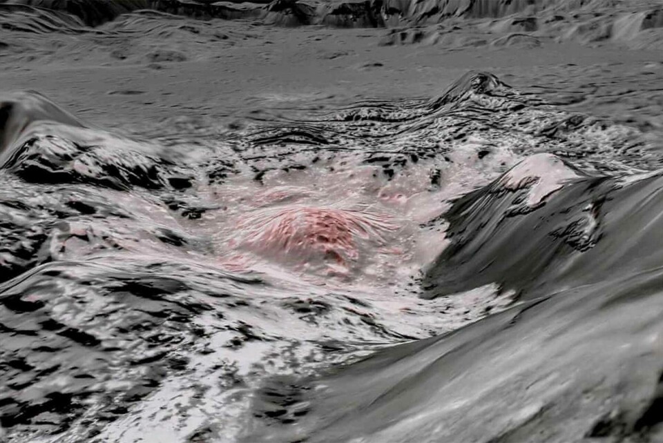 Ceres yta. Foto: Nasa/Reuters Ceres yta. Foto: Nasa/Reuters