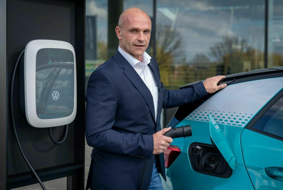 Thomas Ulbrich, ansvarig för elektrisk mobilitet på VW. Foto: VW