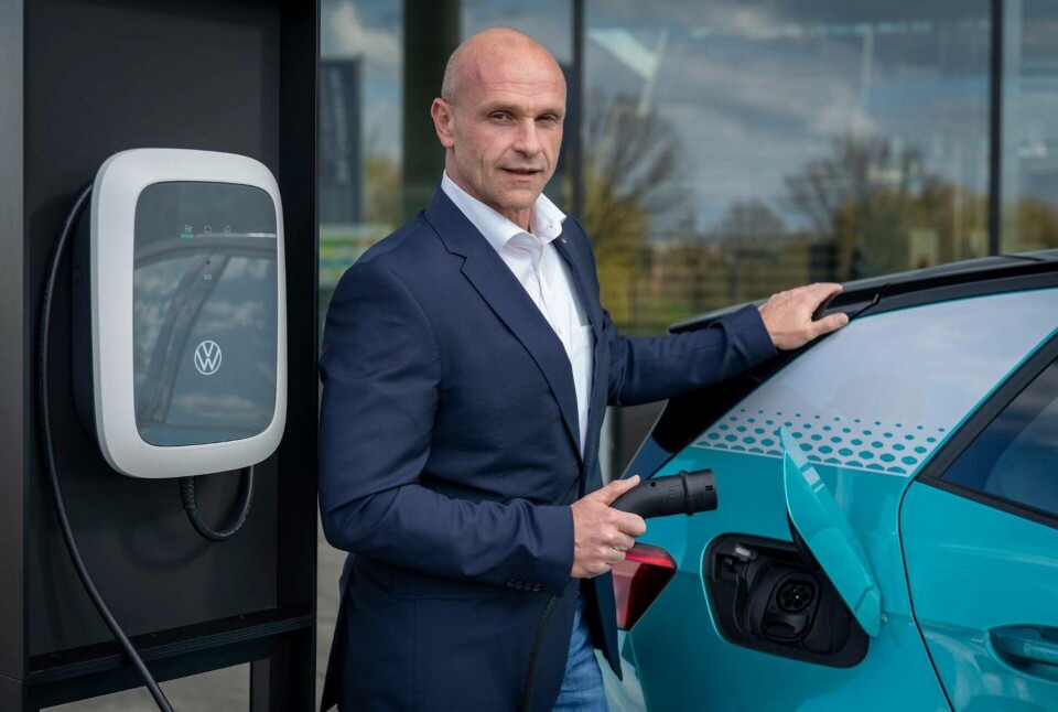 Thomas Ulbrich, ansvarig för elektrisk mobilitet på VW. Foto: VW Thomas Ulbrich, ansvarig för elektrisk mobilitet på VW. Foto: VW