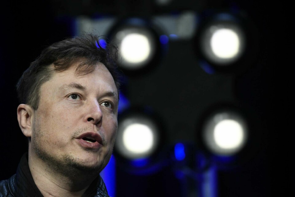 Teslachefen Elon Musk. Arkivbild. Foto: Susan Walsh/AP/TT