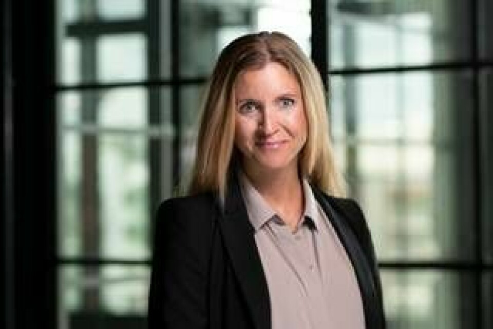 Emma Nehrenheim, miljöchef Northvolt, som leder arbetet med företagets återvinningsteknik. Foto: Johan Gustafsson