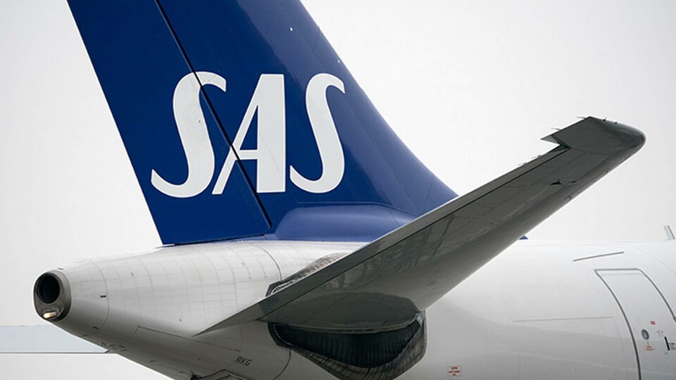 Nu är det färdigshoppat ombord på SAS. Foto: TT Nu är det färdigshoppat ombord på SAS. Foto: TT