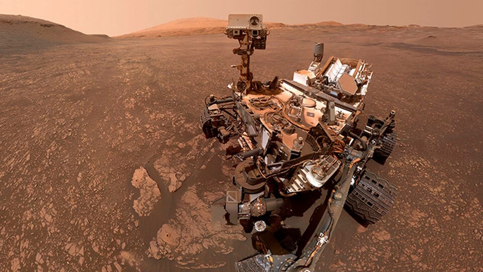 Curiosity på Mars. Foto: JPL Caltech Curiosity på Mars. Foto: JPL Caltech