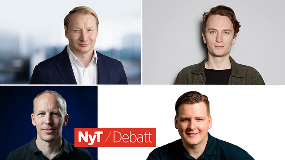 Pehr Granfalk (M), avgående kommunstyrelsens ordförande Solna stad.
Anders Larsson, Youtuber om blockkedjeteknik ”Cto Larsson”.
Ivan Liljeqvist, grundare och vd på Moralis och Youtuber om blockkedjeteknik, ”Ivan on Tech”.
Filip Martinsson, grundare och operativ chef på Moralis. Foto: Pressbilder Pehr Granfalk (M), avgående kommunstyrelsens ordförande Solna stad.
Anders Larsson, Youtuber om blockkedjeteknik ”Cto Larsson”.
Ivan Liljeqvist, grundare och vd på Moralis och Youtuber om blockkedjeteknik, ”Ivan on Tech”.
Filip Martinsson, grundare och operativ chef på Moralis. Foto: Pressbilder