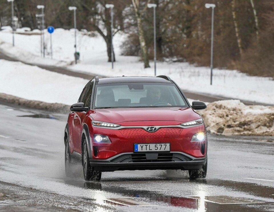 Hyundai Kona Electric. Foto: Jonas Ekströmer/TT Hyundai Kona Electric. Foto: Jonas Ekströmer/TT