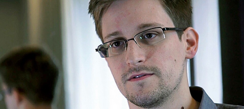 Edward Snowden trädde fram och bekräftade att han läckt uppgifter om USA:s övervakningsprogram. Foto: AP Photo/The Guardian/Scanpix Edward Snowden trädde fram och bekräftade att han läckt uppgifter om USA:s övervakningsprogram. Foto: AP Photo/The Guardian/Scanpix