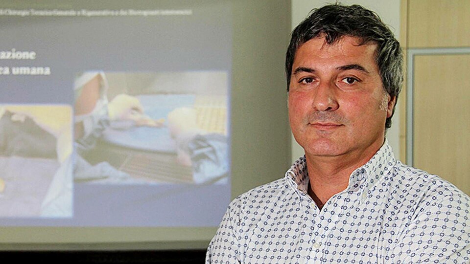 Paolo Macchiarini i ett foto från 2012. Foto: New Press Photo / Splash News Paolo Macchiarini i ett foto från 2012. Foto: New Press Photo / Splash News