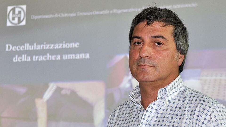 Paolo Macchiarini, foto från 2010. Foto: TT / Lorenzo Galassi Paolo Macchiarini, foto från 2010. Foto: TT / Lorenzo Galassi