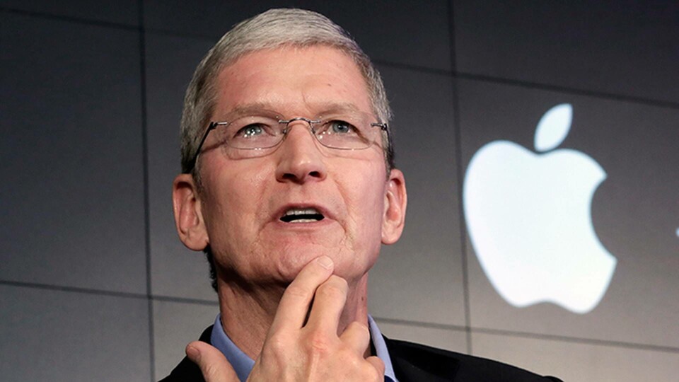 Apples vd Tim Cook. Foto: TT Apples vd Tim Cook. Foto: TT