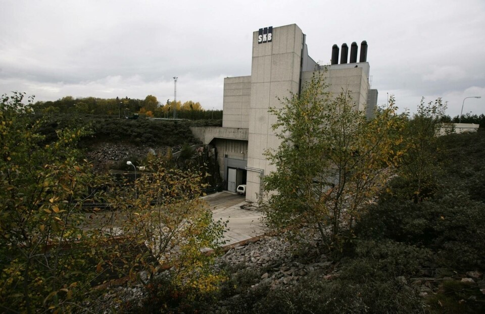 Slutförvaret i Forsmark, Östhammars kommun. Foto: Fredrik Sandberg / TT Slutförvaret i Forsmark, Östhammars kommun. Foto: Fredrik Sandberg / TT