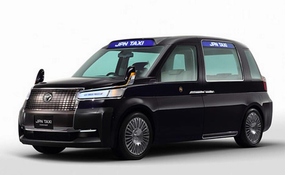 Toyota visar klassisk taxi