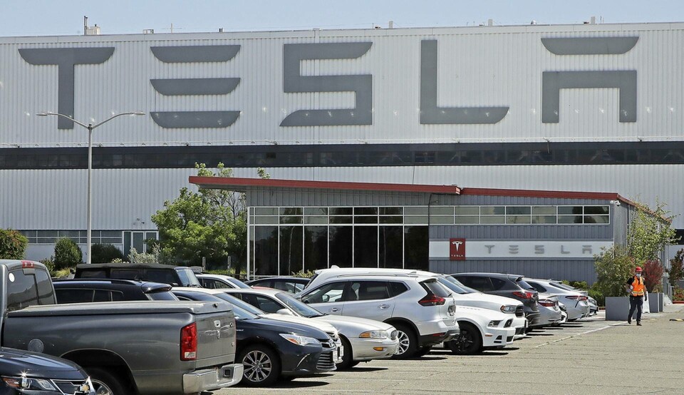 En dödsolycka med en Tesla i Texas antas ha skett i en förarlös bil. Arkivbild. Foto: Ben Margot/AP/TT En dödsolycka med en Tesla i Texas antas ha skett i en förarlös bil. Arkivbild. Foto: Ben Margot/AP/TT