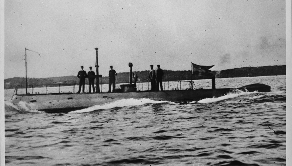Svenska ubåten Hajen. Foto: Wikimedia/Marinmuseum