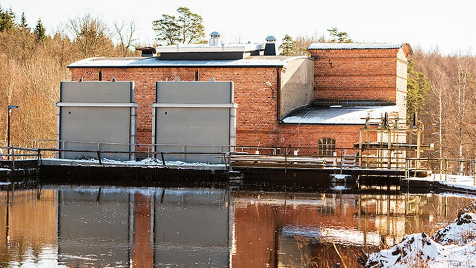 Vattenkraftverket i Fridafors. Foto: Alamy Vattenkraftverket i Fridafors. Foto: Alamy