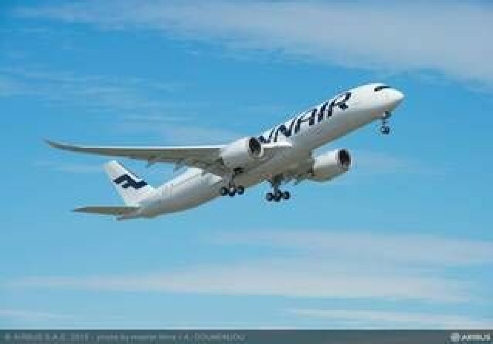 Finnairs nya flotta av Airbus A350 XWB (Extra Wide Body) ska öka godskapaciteten med 50 procent. Det kräver en effektivare lastterminal. Foto: Finnair Cargo