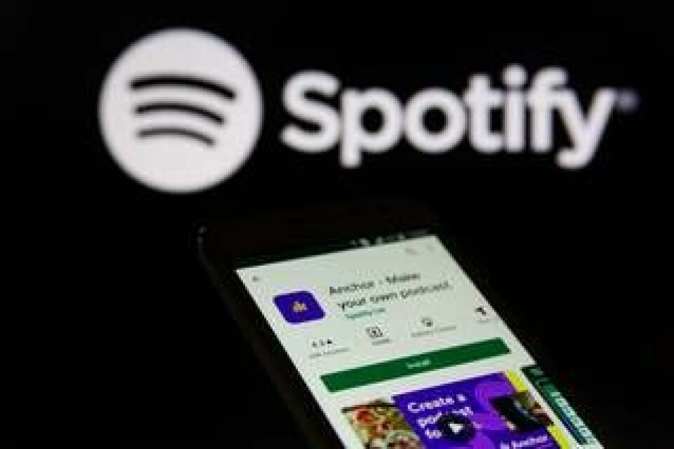 Anchor är en av Spotifys plattformar för podcastmakare. Foto: Andre M. Chang/TT