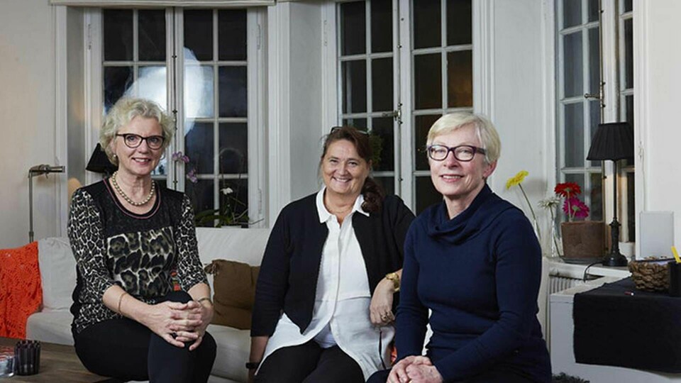Ulla-britt Fräjdin-Hellqvist, Lena Olving och Anna Nilsson-Ehle. Foto: Christian Rehn