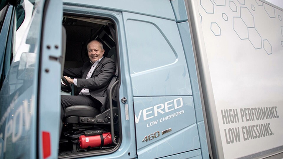 Claes Nilsson, Executive Vice President Volvo Group and President Volvo Trucks, från när de presenterade en ny miljövänligare motor som kan användas i tunga lastbilar. Foto: Björn Larsson Rosvall / TT Claes Nilsson, Executive Vice President Volvo Group and President Volvo Trucks, från när de presenterade en ny miljövänligare motor som kan användas i tunga lastbilar. Foto: Björn Larsson Rosvall / TT