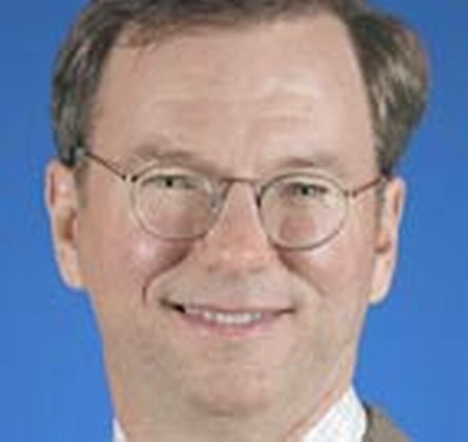Eric Schmidt Foto: Google Eric Schmidt Foto: Google