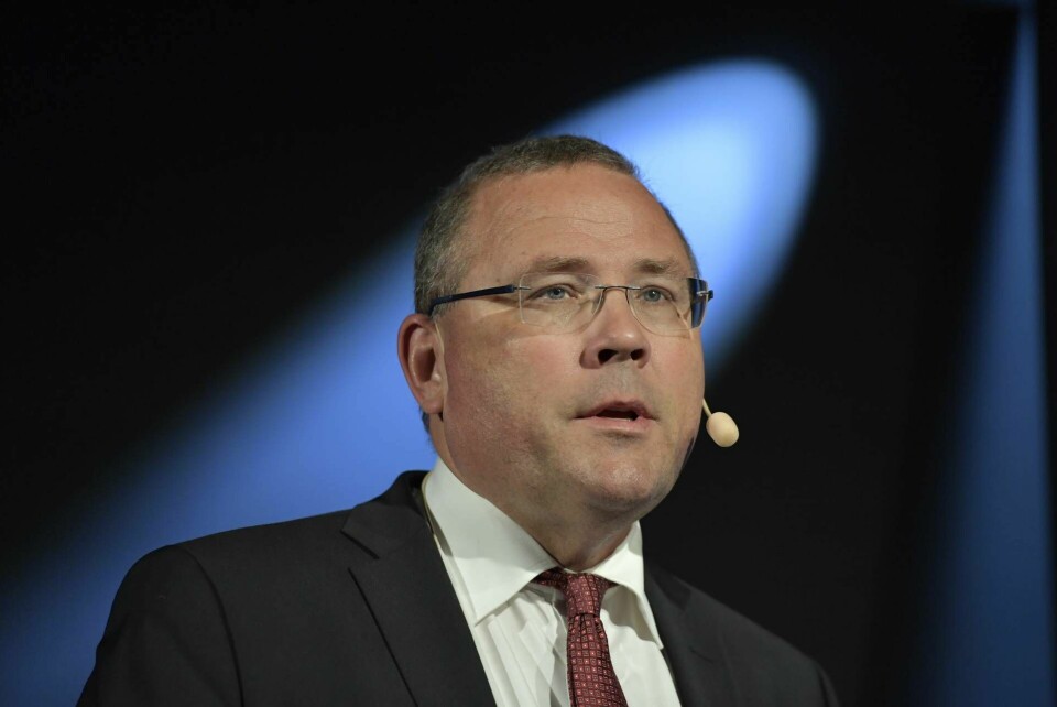 Den tidigare Saab-chefen Håkan Buskhe är i dag vd för FAM och ordförande i IVA:s cybersäkerhetsprojekt. Foto: Jessica Gow/TT