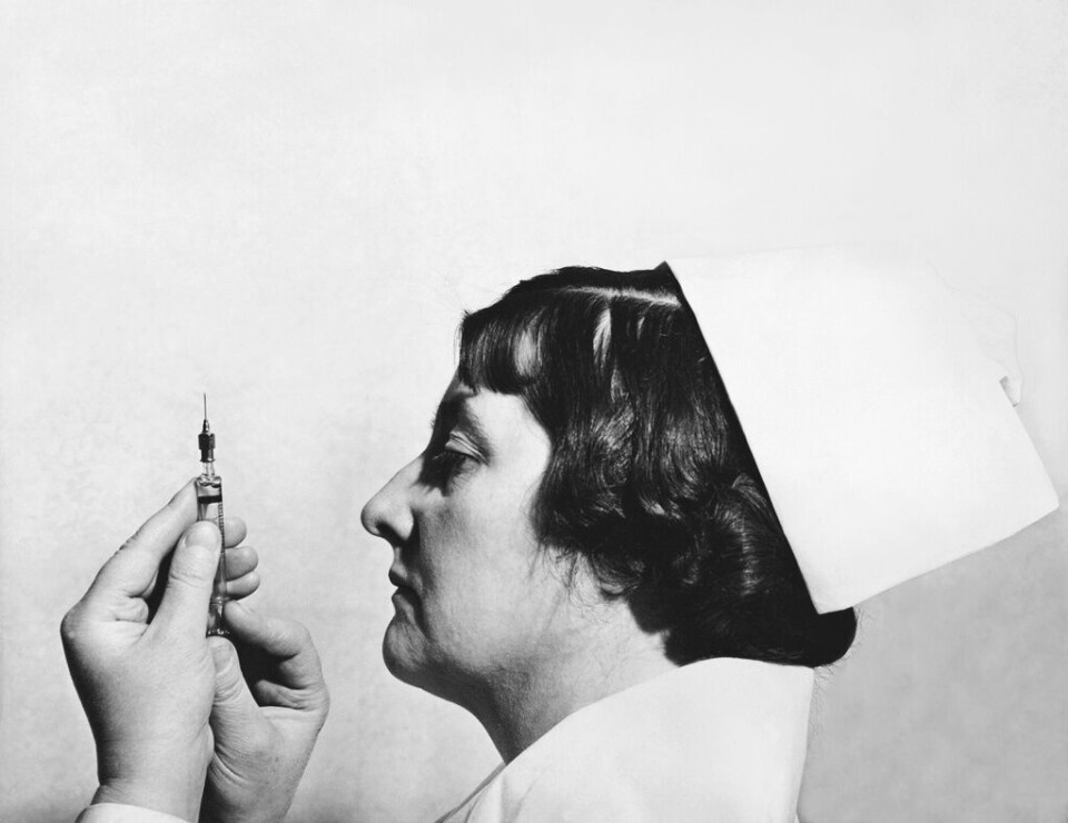 Patentet på insulin skänktes bort, vilket ledde till att det snart började tillverkas i större skala. Foto: UNDERWOOD ARCHIVES/REX/TT Patentet på insulin skänktes bort, vilket ledde till att det snart började tillverkas i större skala. Foto: UNDERWOOD ARCHIVES/REX/TT