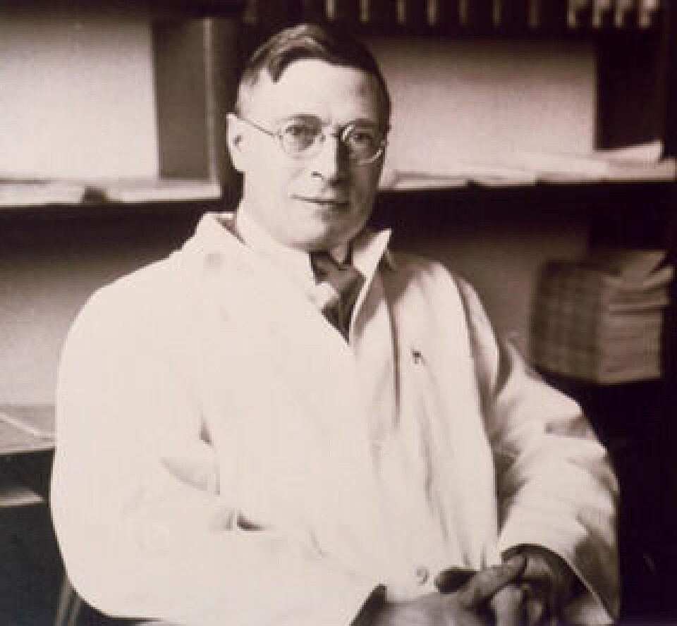 James Bertram Collip (1892–1965), kanadensisk biokemist. Foto: UNIVERSITY OF TORONTO/WIKIMEDIA