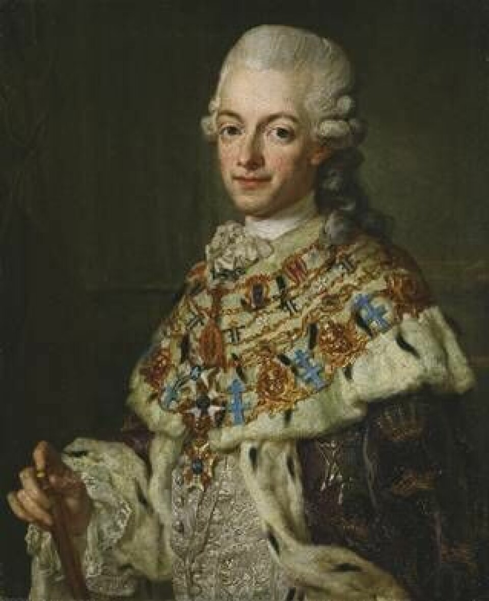 Gustav III (1746 –1792). Foto: TT